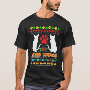 Ugly Christmas cats T-Shirt