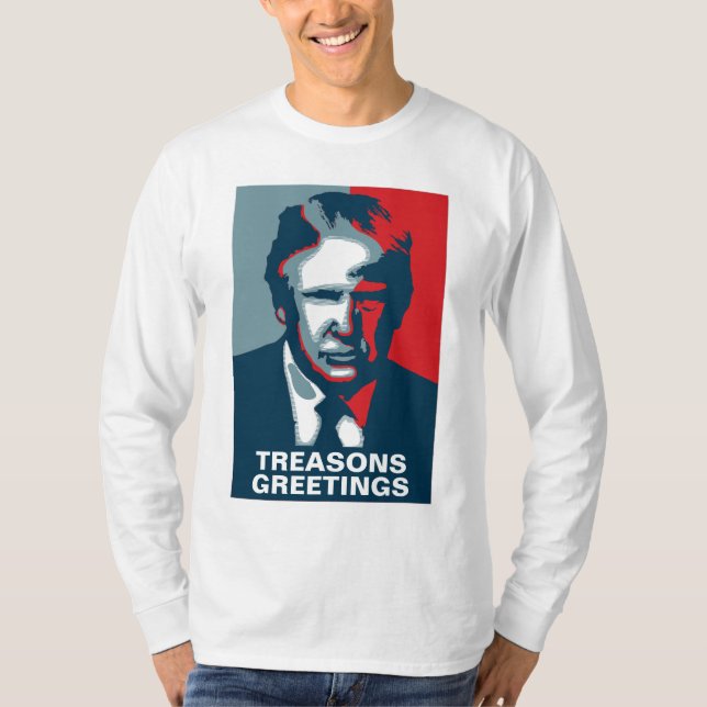 Ugly Christmas Donald Trump  Sweatshirt T-Shirt (Front)