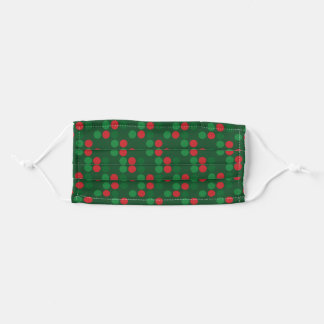 ugly christmas dots adult cloth face mask