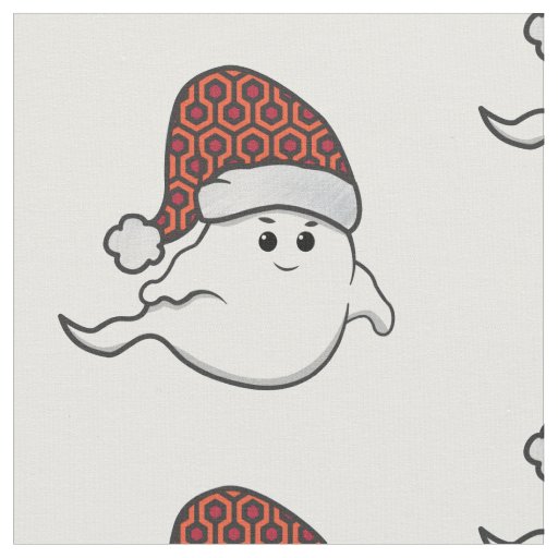 ugly christmas ghost spooky hotel carpet fabric