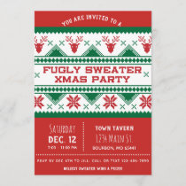 Ugly Christmas Party Invitation