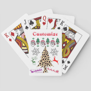 Ugly Christmas Random Mishmash Thunder_Cove Poker Cards