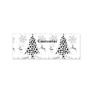 Ugly Christmas Random Mishmash Thunder_Cove Rubber Stamp