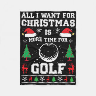 Ugly Christmas Shirts Men's Dry Fit Golf Xmas Holi Fleece Blanket