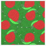 ugly christmas snails snowflakes bugs insects fabric