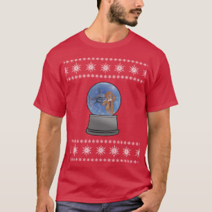 Ugly Christmas Snow Globe T-Shirt