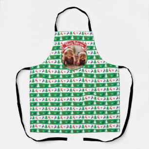 Ugly Christmas Sweater Bright Jumper Photo Apron