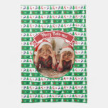 Ugly Christmas Sweater Bright Jumper Photo  Kitchen Towel