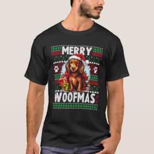 Ugly Christmas Sweater Dachshund Dog Dog Christmas