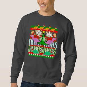 Ugly Christmas Sweater Dinosaurs