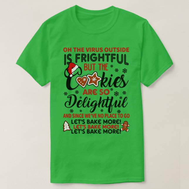 Ugly Christmas Sweater For Baking Addicts (Design Front)