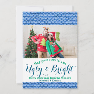 Ugly Christmas Sweater Holiday Card