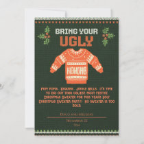 Ugly Christmas Sweater Invitation