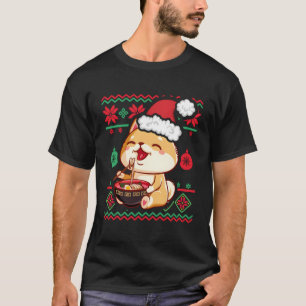 Ugly Christmas Sweater Kawaii Anime Shiba Inu Eati