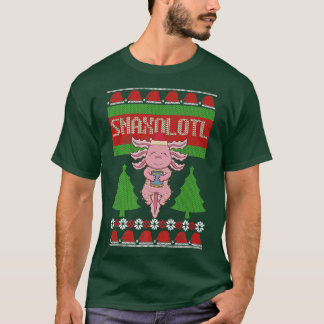 Ugly Christmas Sweater Meican Snaolotl Aolotl Holi