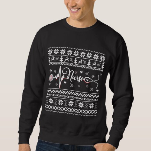 ugly christmas sweater nurse