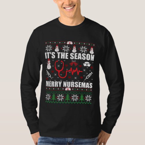 ugly christmas sweater nurse