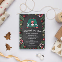 Ugly Christmas Sweater Office Christmas Party Invitation