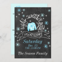 Ugly Christmas Sweater Party Invitation