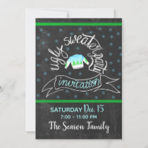 Ugly Christmas Sweater Party Invitation