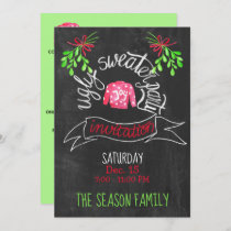 Ugly Christmas Sweater Party Invitation