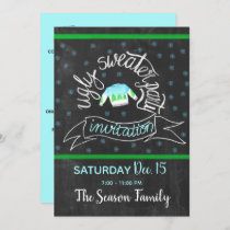 Ugly Christmas Sweater Party Invitation