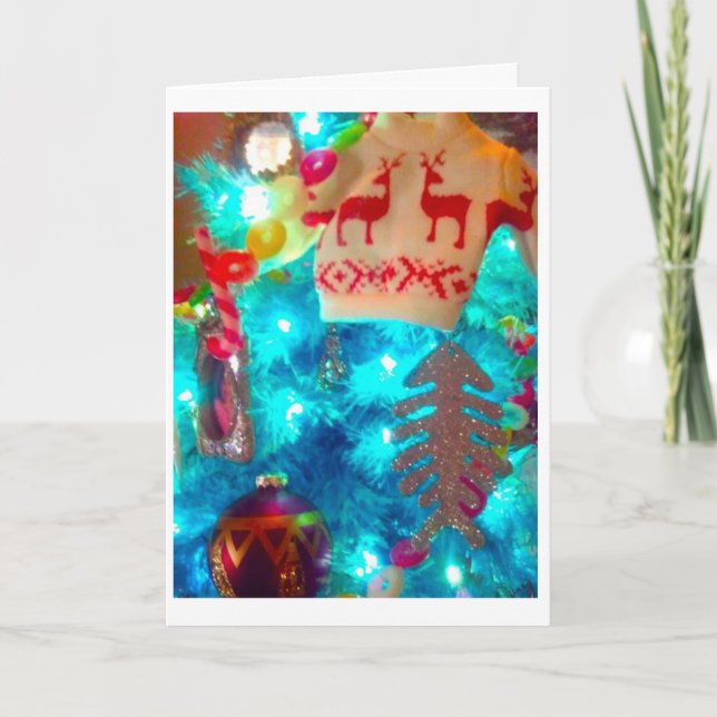 Ugly Christmas Sweater Party Invitations (Front)