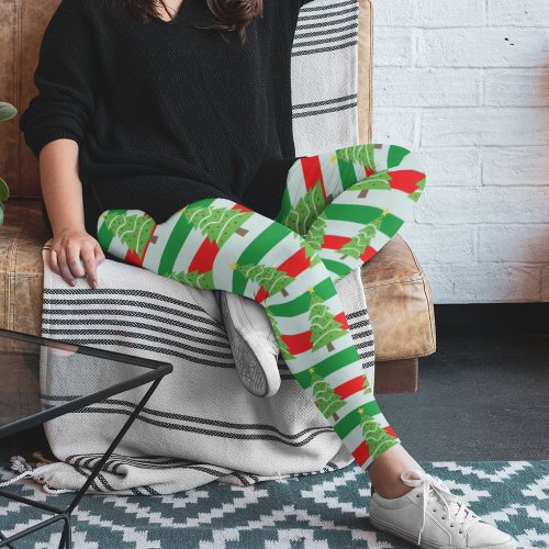 Ugly Christmas Sweater Party Leggings