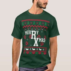 Ugly Christmas Sweater Pharmacy Merry Xmas Pharmac