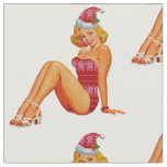 ugly christmas sweater pin up fabric