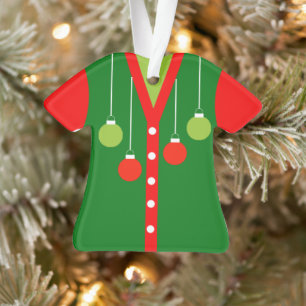 Ugly Christmas Sweater Prize Ornament