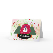 Ugly Christmas Sweater Season Nostalgia Holiday Card