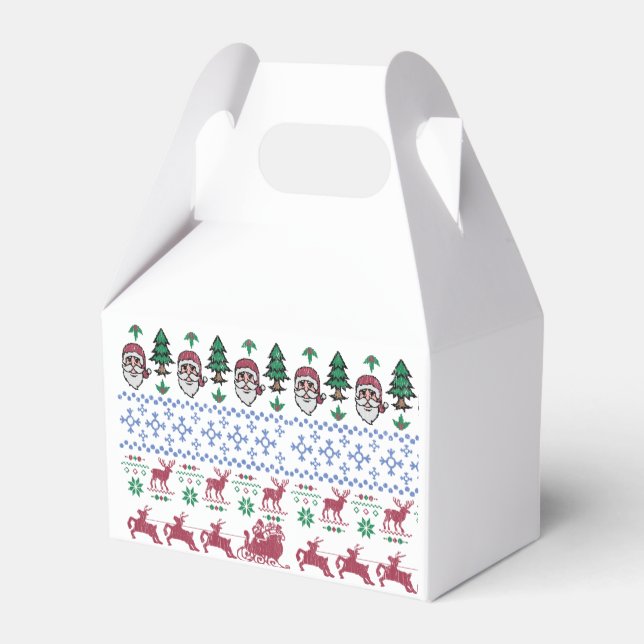 Ugly Christmas Sweater-Style Thunder_Cove Favor Boxes (Back Side)