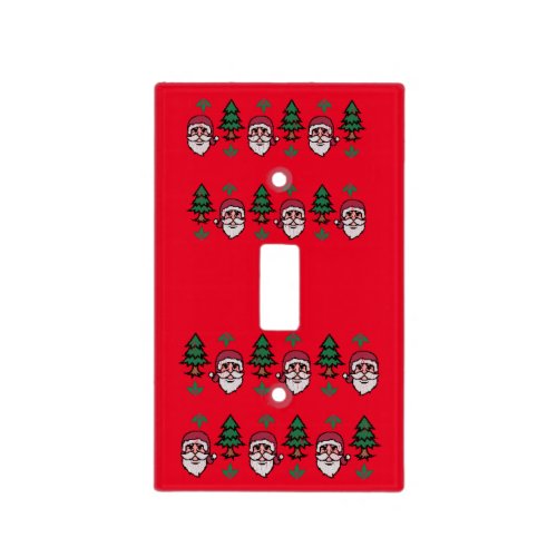 Ugly Christmas Sweater_Style Thunder_Cove Light Switch Cover