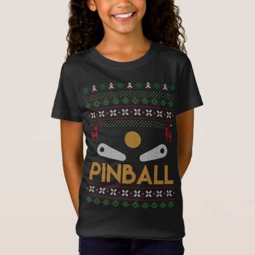 Ugly Christmas Sweater Video Game Gamer Pinball Gi