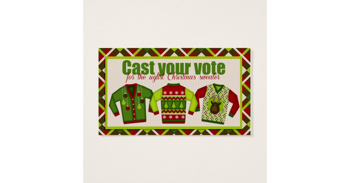 ugly-christmas-sweater-voting-ballots-zazzle