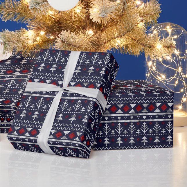 Ugly Christmas Sweater Wrapping Paper (Holidays)