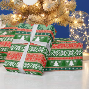 Ugly Christmas Sweater Wrapping Paper
