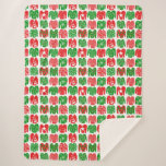 Ugly Christmas Sweaters Cute Holiday Pattern Sherpa Blanket<br><div class="desc">Decorate your home with this hand drawn pattern blanket. Makes a great holiday,  housewarming,  birthday or wedding gift! You can customize it and add text too. Check my shop for lots more colors and patterns!</div>