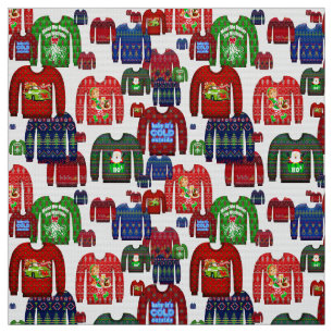 ugly christmas sweaters fabric