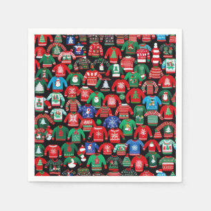 Ugly Christmas Sweaters Napkins
