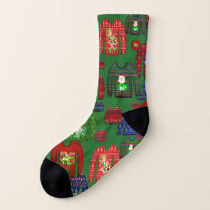 ugly christmas sweaters socks