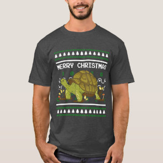 Ugly Christmas Sweatershirt Christmasurtle gift T-Shirt