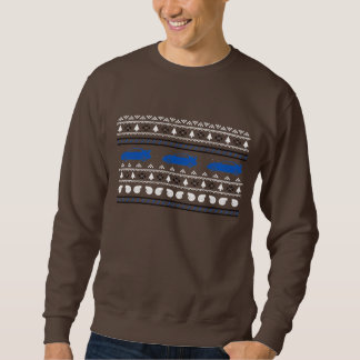 Ugly Christmas Turbo Car Sweatshirt