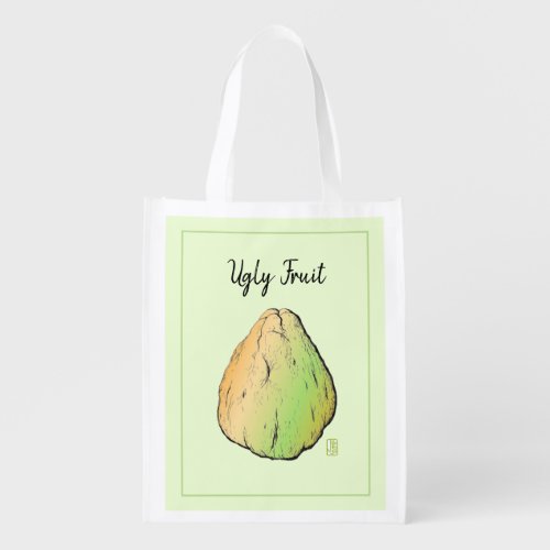 Ugly Fruit Reusable Fold and Snap Fabric Bag