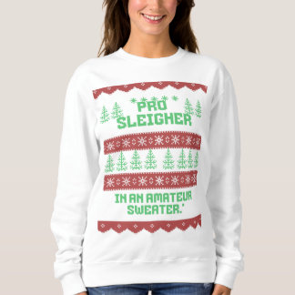 ugly,funny,christmas women sweatshirt -holiday