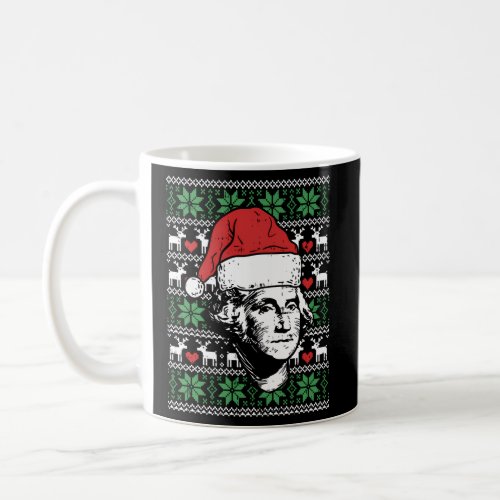 Ugly George Washington Patriotic President Coffee Mug