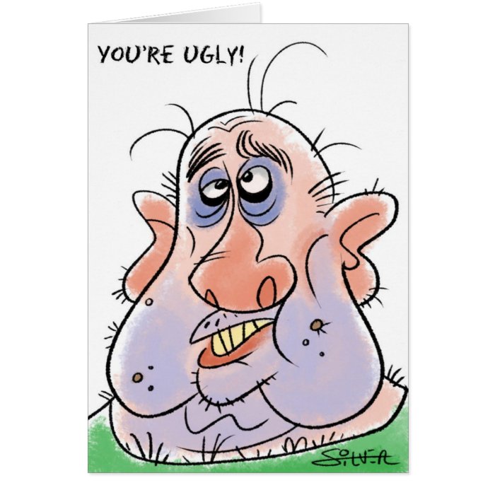 ugly greeting cards