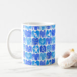 Ugly Hannukah Sweater Holiday Pattern Coffee Mug<br><div class="desc">Decorate your home with this fun mug. Makes a great holiday, officemate, housewarming, holiday, birthday or wedding gift too! You can customize it and add text or initials or even change the colors. Check my shop for lots more colors and patterns! And get in touch if you'd like something custom....</div>