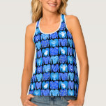 Ugly Hannukah Sweaters Holiday Pattern Tank Top<br><div class="desc">Hope you like this fun design. Customize it with your own text too. And check my shop for matching items like tshirts,  towels,  wrapping paper,  cards and more! If you'd like something custom please drop me a note. Thanks for checking out my designs!</div>